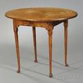 Queen Anne Maple Tea Table