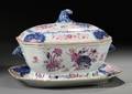 Chinese Export Porcelain Tureen and Undertray