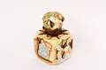 Oriental Porcelain Figural Inkwell