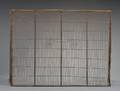 Brass and Wire Folding Fire Screen