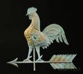 Molded Copper Rooster Weather Vane