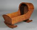 Birdseye Maple Hooded Cradle