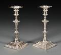 Pair of George III Silver Candlesticks