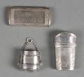 Three Georgian Silver Boxes