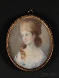 Miniature Portrait of a Woman