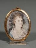 Miniature Portrait of a Young Lady