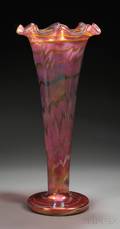 Large Loetzstyle Glass Vase