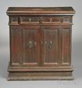 Oak Side Cabinet