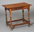 William  Mary Oak Table