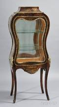 French Ormolumounted and Handpainted Vitrine