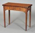 George III Mahogany Gateleg Game Table
