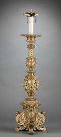 Gilt Bronze Floor Lamp