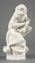 German Porcelain Monkey
