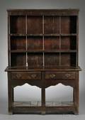 Welsh Twopart Oak Cupboard