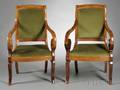 Pair of Empirestyle Armchairs