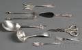 Eight Sterling Flatware Servers