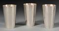 Set of Eight Stieff Sterling Beakers