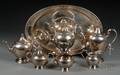 Seven Piece Gorham Sterling Tea and Coffee Service