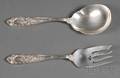 Pair of International Sterling Richelieu Pattern Salad Servers