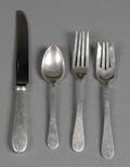 Tiffany  Co Sterling Salem Pattern Partial Luncheon Flatware Service