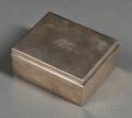Tiffany  Co Sterling Cigarette Box