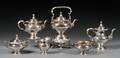 Six Piece Gorham Sterling Tea and Coffee Service