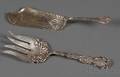 Two Sterling Flatware Servers