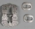 Three Silver Buckles