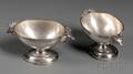 Pair Tiffany  Co Sterling Open Salts