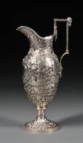 Samuel Kirk Sterling Repousse Ewer