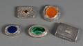 Five Silver PillSnuff Boxes
