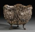 German 800 Silver Reticulated Fruit Bowl