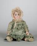 Early Kestner Closed Mouth Bisque Doll