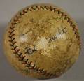 1927 New York Yankees Team Autographed Baseball