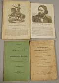 Four 19th Century Printed and Illustrated Political Biographies