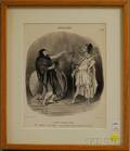 Honor Daumier French 18081879 Diogne et Alcibiade  LOdon