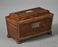 Rosewood Tea Caddy