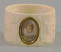Carved Ivory Napkin Ring