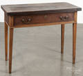 Pennsylvania or New Jersey late Chippendale applewood card table