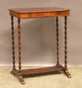 Small Empire Mahogany Trestlebase Stand