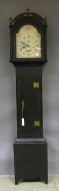 Silas Hoadley Pine Tall Clock