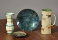 Four Midcentury Decorative Table Items