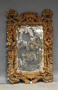 Italian Rococostyle Giltgesso Mirror