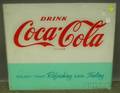 CocaCola Plexiglas Advertising Sign
