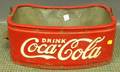 CocaCola Painted Metal Vendors Bottle Carrier