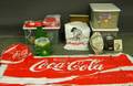 Lot of CocaCola Inflatable and Plastic Items
