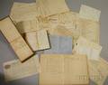 Group of 18th and 19th Century Maritime Ephemera Notebooks and Documents
