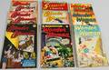Nine Silver Age Wonder Woman and Sensation Comics No 66