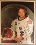 Neil Armstrong Autograph Portrait Photograph