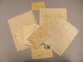 Ten Assorted Handwritten Correspondence Items